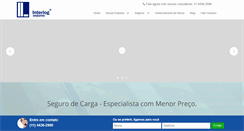 Desktop Screenshot of interlogseguros.com.br